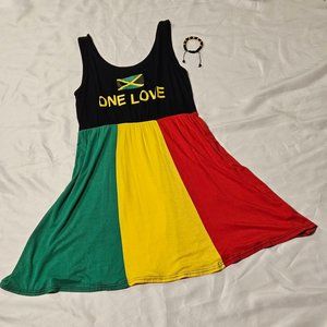 One Love Dress & Bracelet
